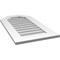 Ekena Millwork Octagonal Top Surface Mount PVC Gable Vent w/ 3-1/2"W x 1"P Standard Frame, 18"W x 34"H GVPOT18X3401SN - alternate 2